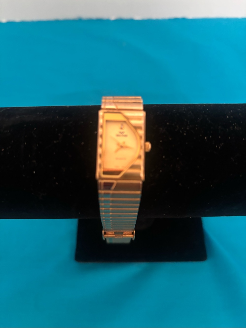 Waltham half Moon Gold-Tone Women’s Quartz Watch - Gold
